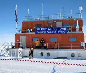 Wilkins Aerodrome building.